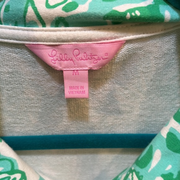 Lilly Pulitzer Zip Up Jacket monkey butterfly panther leopard Mother’s Day - Picture 3 of 5